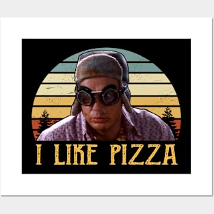 I Like Pizza Vintage Multiplicity Posters and Art